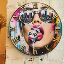 Urban Pop Luxury Collection Wall Clocks