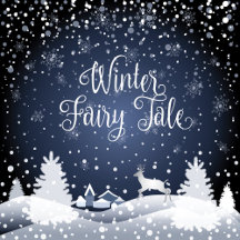 Christmas Fairy Tale Winter Fantasy Snowy Forest