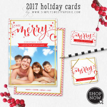 2025 HOLIDAY "MERRY" fun script calligraphy