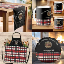 Farmhouse Photo Red Black Plaid Home & Gifts