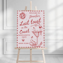 Pink Last Toast Bachelorette Collection