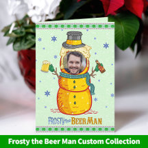 Frosty the Beer Man Custom Photo Collection