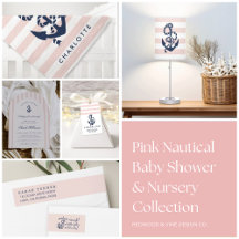 Nautical Girl Baby Shower & Nursery