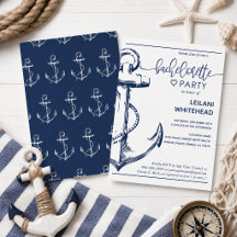 Nautical Anchor Bachelorette Party Collection