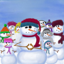 The Cute and Whimsical Snowmen Collection