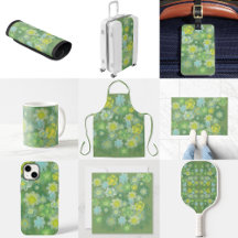 Floral Abstract Salty Watercolor Painting