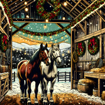 Christmas Horses