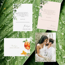 Bridal Shower Thank You Card