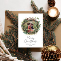 Photo Christmas Holiday Cards