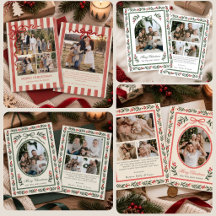 Budget Elegant Red Bow Christmas Four Photo