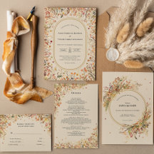 Rustic Fall Beige Wedding Collection