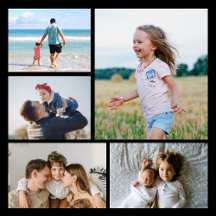 Custom Square 5 Photo Collage