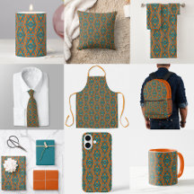 American Southwestern Style Pattern And Colors Art