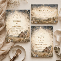 Rustic Celestial Wedding