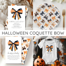 Halloween Coquette Bow