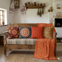 The Solar Heart: Slavic & Ukrainian Patterns