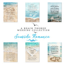 Seaside Romance: Beach-Themed Wedding Invitations