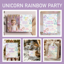 Unicorn Rainbow Party