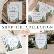 Watercolor Forest Adventure Boy Baby Shower
