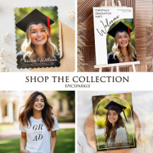 Graduate Modern Elegant Photo Graduation