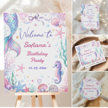 Our Little Mermaid Birthday Party