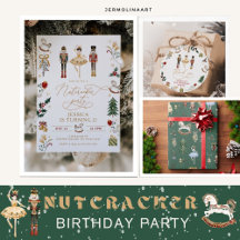 Nutcracker sugar plum fairy whimsical birthday