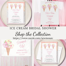 She’s Been Scooped Up Bridal Shower Collection