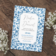  Chintz Blue & White Floral Ditsy