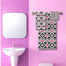 Aztec bath towel