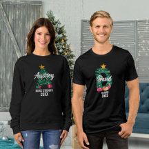 Monogrammed Family Christmas Matching Alphabet