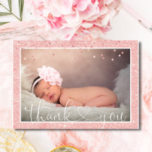 THANK YOU Baby Shower Cards