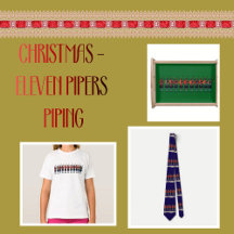 CHRISTMAS - ELEVEN PIPERS PIPING