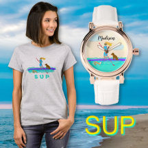 SUP Paddle-boarding Art