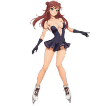 Ice Skating Anime Pinups