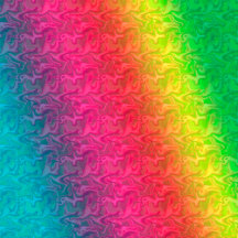 Rainbow Crinkle Wedding