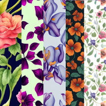 Floral Wrapping Paper