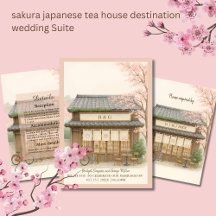 sakura traditional tea house destination wedding 