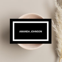 Clean Business Cards