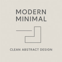 Modern Minimal – Clean Abstract Design