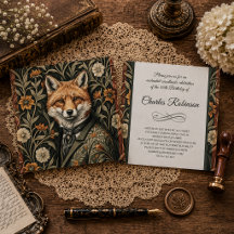 Woodland Gentlemen Animals in Victorian Dress