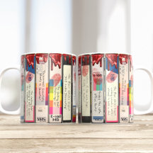 Custom VHS tapes Classics Mug Collection