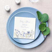 Wildflower baby in bloom baby shower