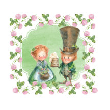 Leprechaun and Clover