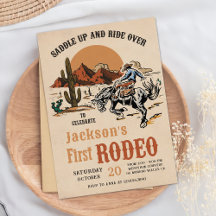Western Rodeo Cowboy Party
