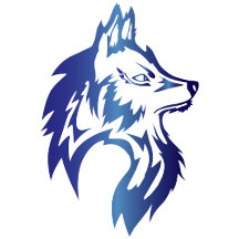 blue wolf logo