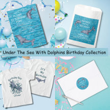 Under The Sea With Dolphins Birthday Party