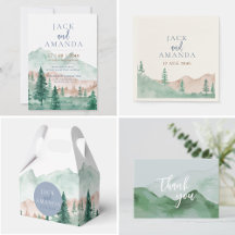 Wedding Collection - Nature's Mountain Embrace