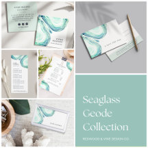 Seaglass Geode Collection