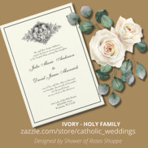 IVORY HOLY FAMILY  WEDDING