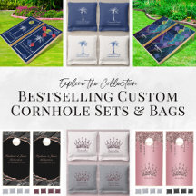 Bestselling Custom Cornhole Sets and Bags